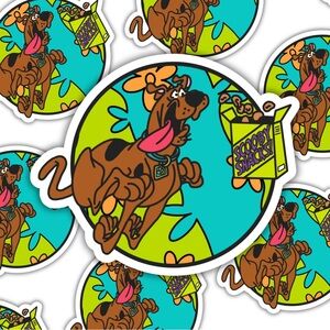 Scooby-Doo 3” Vinyl Sticker